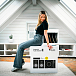 Kit Pro-Ject Colourful Audio System E Satin White - img.6 Kit Pro-Ject Colourful Audio System E Satin White - img.6