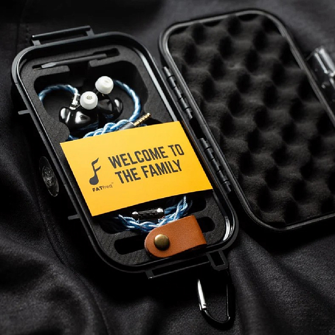 Headphone case FATfreq FATBOX Protective Case Black - img.1