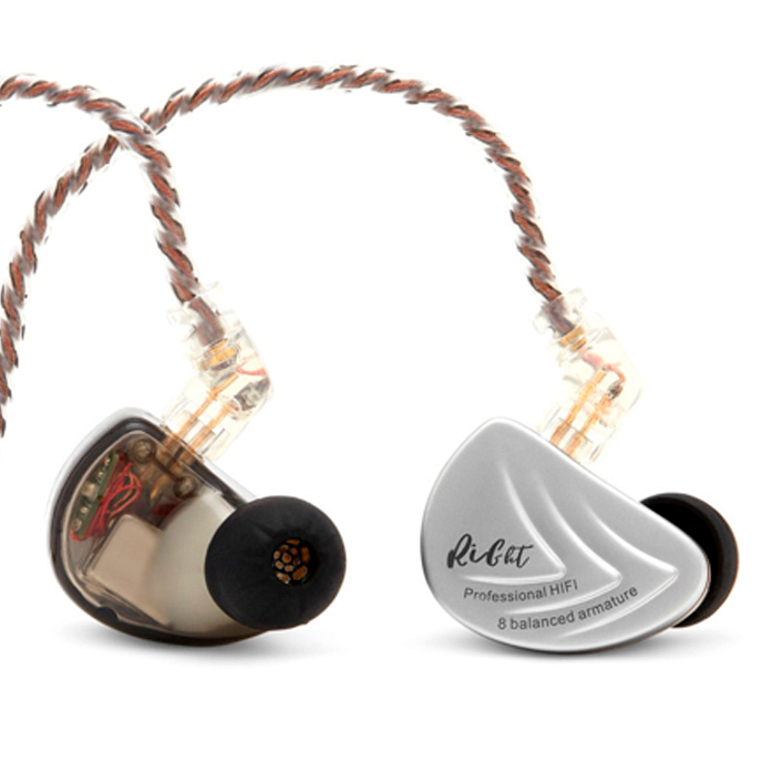 In-ear headphones KZ AS16 with Mic Black - img.1