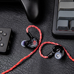 In-ear headphones FATfreq x HBB Deuce 3.5mm Black