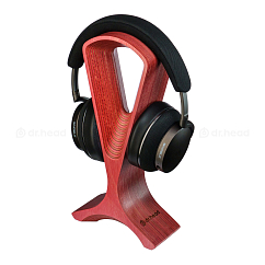 Headphone stand Dr.Head Under Wood Snowstorm 1 Light Ruby / Dark Ruby