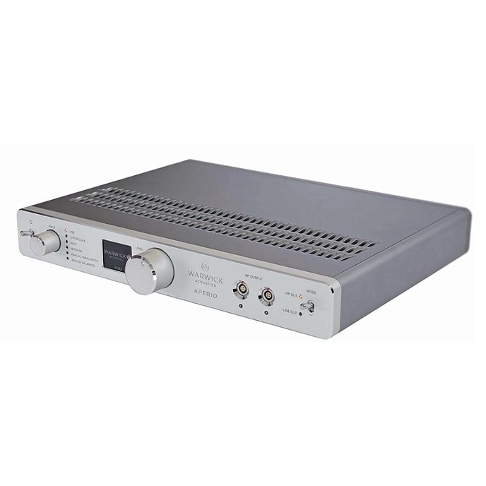 Headphone Amplifiers and DACs Warwick Acoustics Aperio Amplifier Silver - img.2