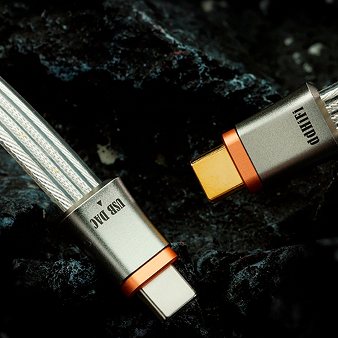 Cable ddHiFi TC19CC Silver USB-C - USB-C 10cm - img.5