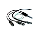 Cable Furutech Silver Arrows ll-XLR Black 5-pin din to 2XLR 1.2m - img.0