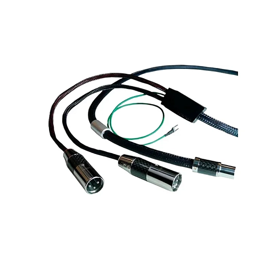 Cable Furutech Silver Arrows ll-XLR Black 5-pin din to 2XLR 1.2m - img.0