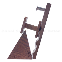 Headphone stand Dr.Head Under Wood IEM Stand Walnut