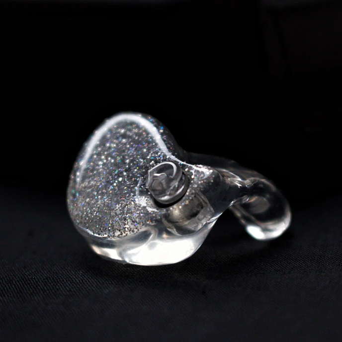 Earplugs FATfreq Budplugs Pro Custom (Hearing Protection) Silver - img.2