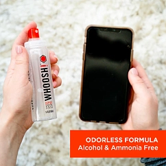 Cleaning tool Whoosh Screen Shine Go XL 100 mL with One 6x6 Cloth Orange