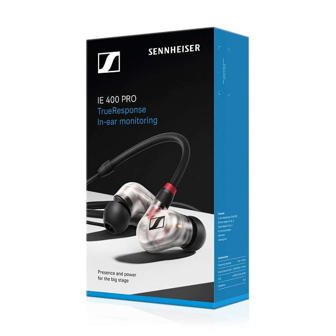 IEMs headphones Sennheiser IE 400 Pro Clear - img.12