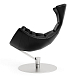 Listening Chair Bruunmunch Lobster Steel Base Basefully Upholstered Black / Black Vidar - img.5