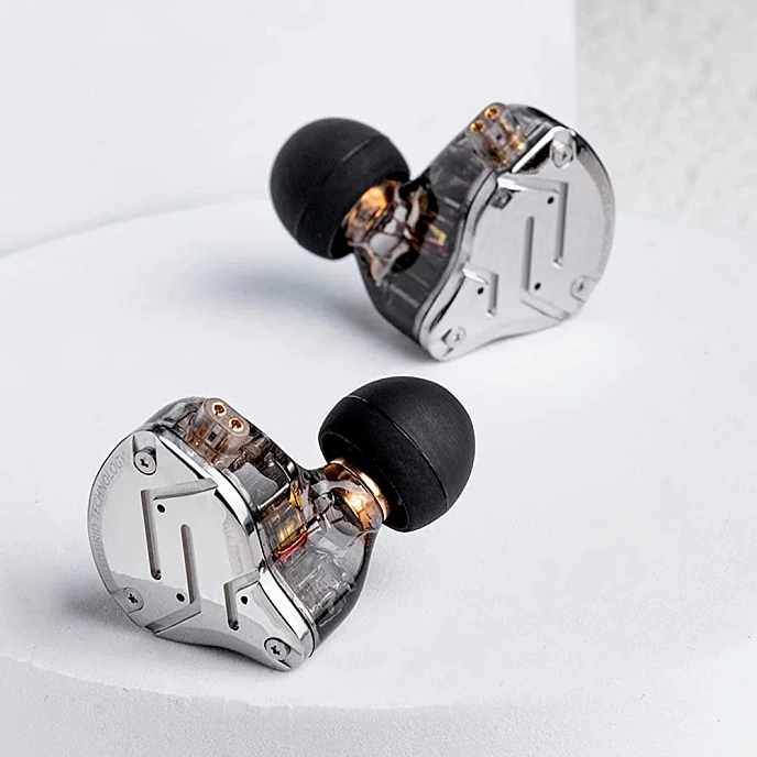 In-ear headphones KZ ZS10 Pro with Mic Black - img.3