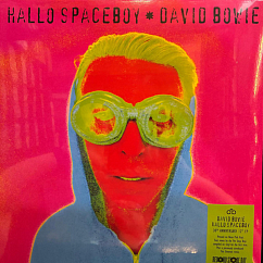 Vinyl Record David Bowie - Hallo Spaceboy (RSD, Limited Edition, Neon Pink, 30th Anniversary) LP