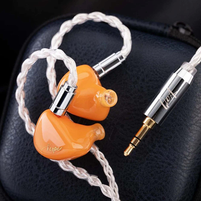 In-ear headphones Queen Of Audio Vesper 2 Yellow - img.2