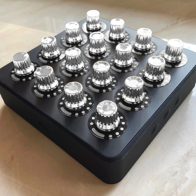 DJTT Chroma Caps Fatty Knob (Plastic) Chrome Silver - img.4