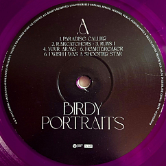 Vinyl Record Birdy - Portraits (Violet Translucent Vinyl) LP