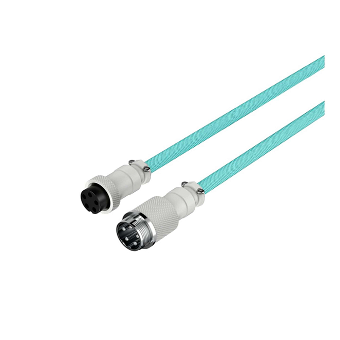 Cable HyperX Coiled Cable light Green White 1.37m - img.3