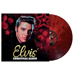 Vinyl Record Elvis Presley – Elvis Christmas Album (Red Marble) LP