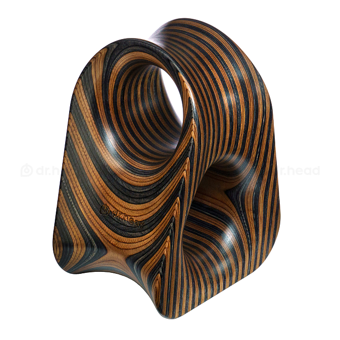 Headphone stand Dr.Head Under Wood Typhoon 1 Black / Brown - img.0