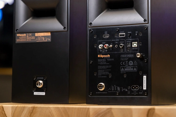 Bookshelf speakers Klipsch The Fives Matte Black - img.8