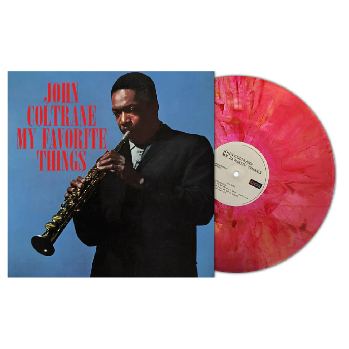 Vinyl Record John Coltrane - My Favorite Things (Red/Gold Marble) LP - img.0