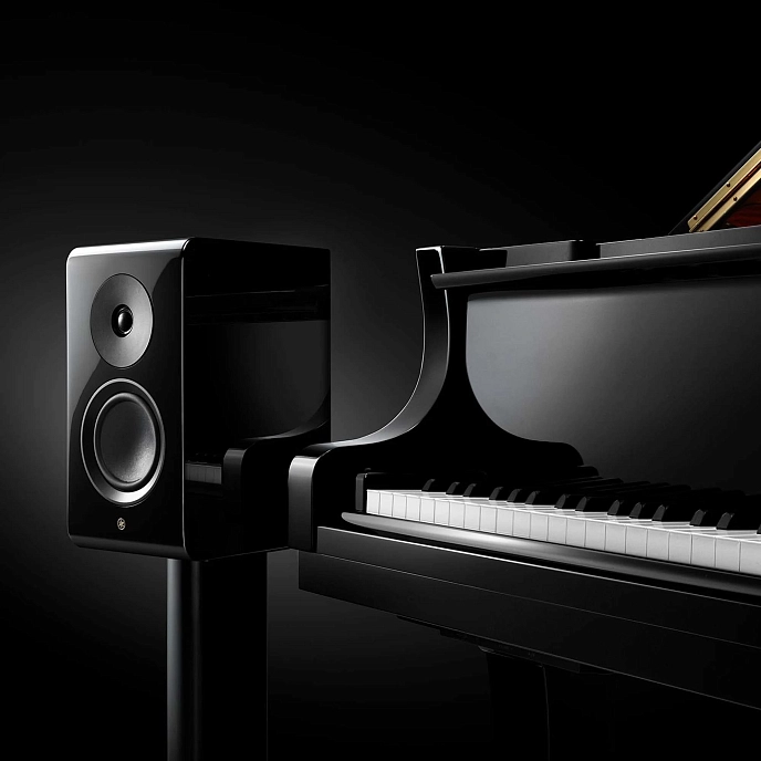 Bookshelf speakers Yamaha NS-600A Piano Black - img.7