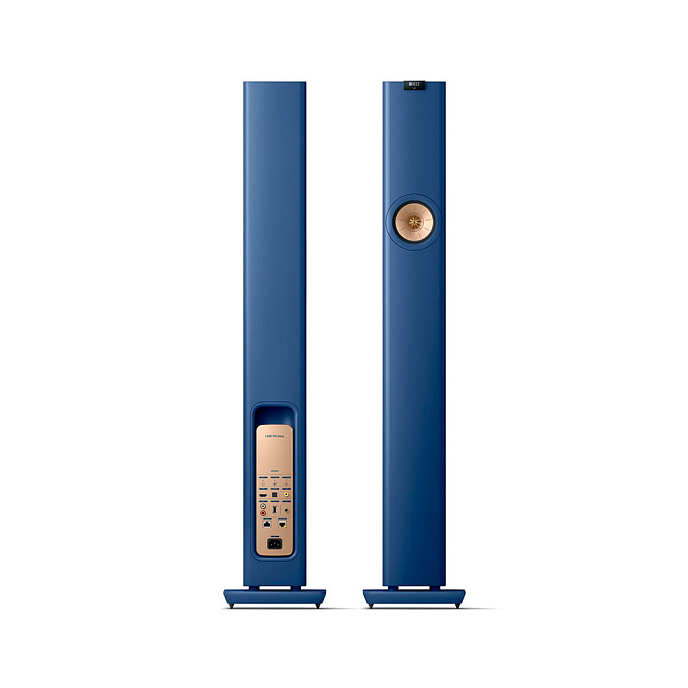 Kit KEF LS60 Wireless Royal Blue + Kube 8B Subwoofer + KW1 Kit - img.3