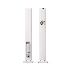 Kit KEF LS60 Wireless Mineral White + Kube 10B Subwoofer + KW1 Kit