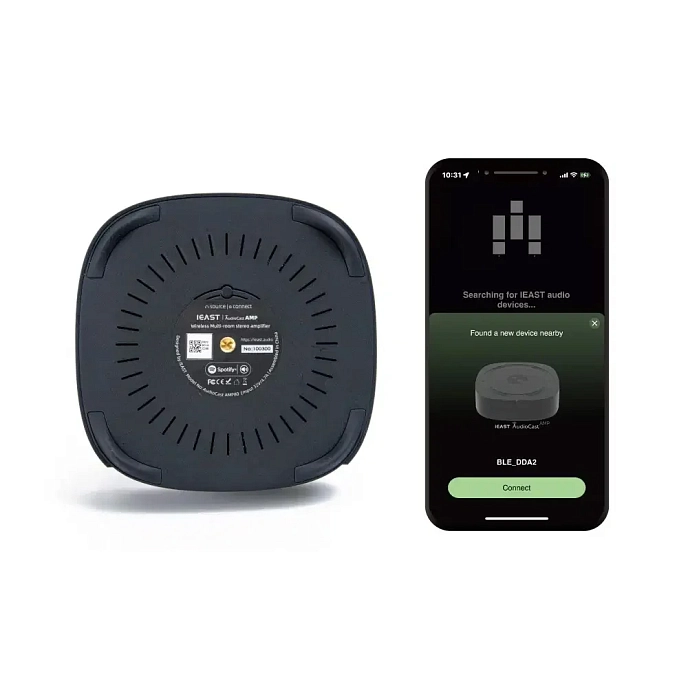 Network Audio Player iEAST AMP80 Black - img.5