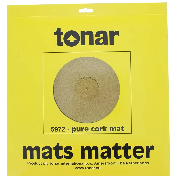 Turntable mat Tonar Pure Cork Turntable Mat - img.1