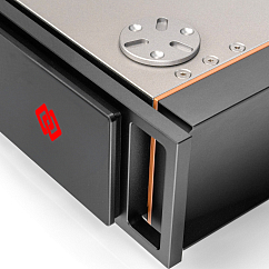 Power Amp Aavik P-188 Black Silver