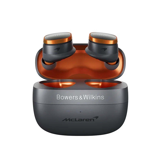 Wireless Headphones Bowers & Wilkins Pi8 McLaren Edition Galvanic Grey/Papaya Orange - img.0