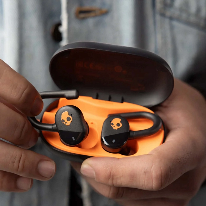 Wireless Headphones Skullcandy Push Play Active Black/Orange - img.3