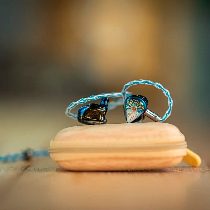 IEMs headphones Kinera Idun 2 Golden Black Blue - img.4