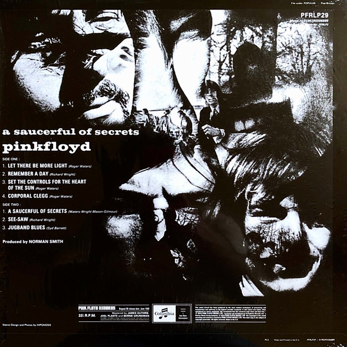 Vinyl Record Pink Floyd - A Saucerful of Secrets (Japanese Print) - img.1