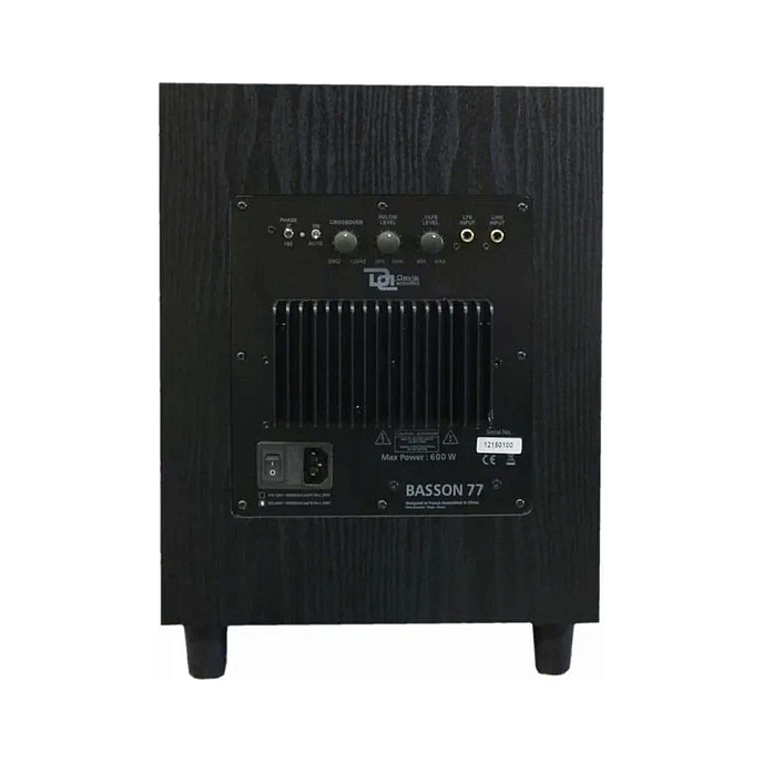 Subwoofer Davis Acoustics Basson 77 Black - img.4