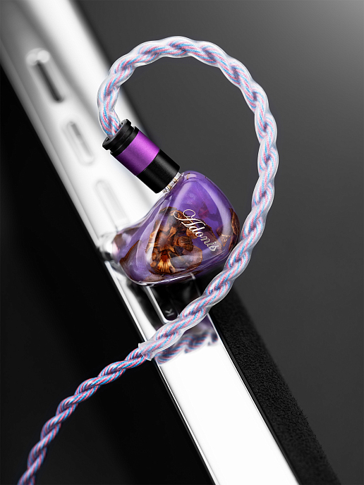 In-ear headphones Queen Of Audio Adonis New Purple - img.6