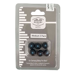 Eartips Dekoni Audio Bulletz for Samsung Galaxy Pro Medium 3 Pack