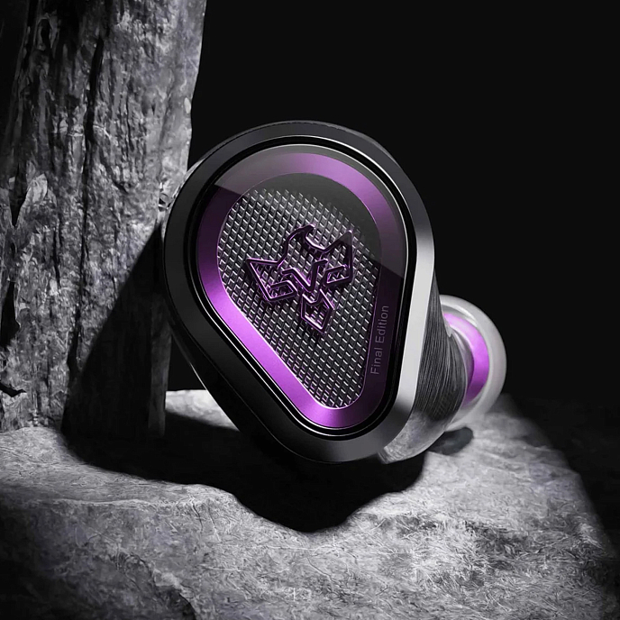 In-ear headphones Vision Ears Phoenix Final Edition Dark Gray Violet - img.2