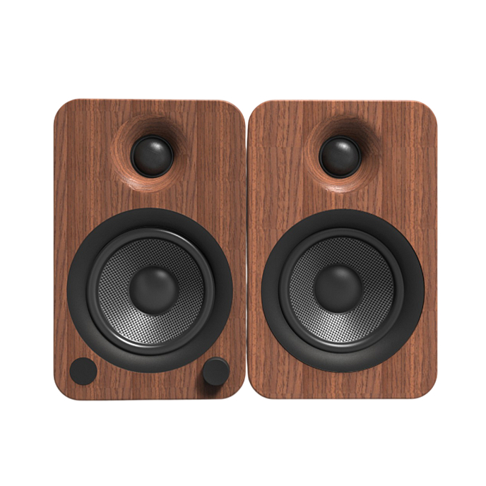 Bookshelf speakers Kanto YU4 Walnut - img.0