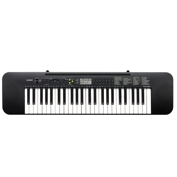 Synthesizer Casio CTK-240 Black with Power Adapter - img.0