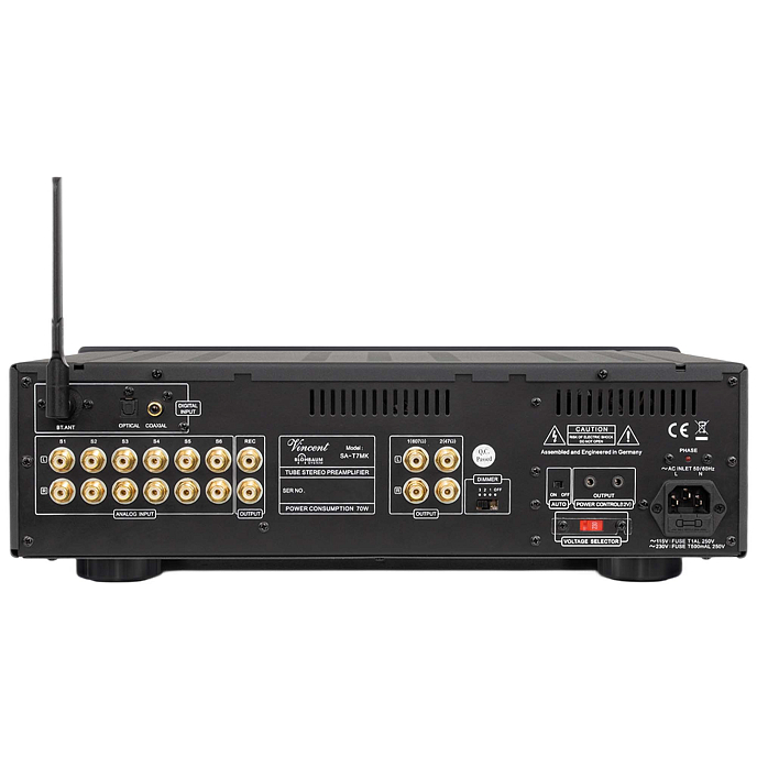 Preamp Vincent SA-T7MK BL Black - img.1