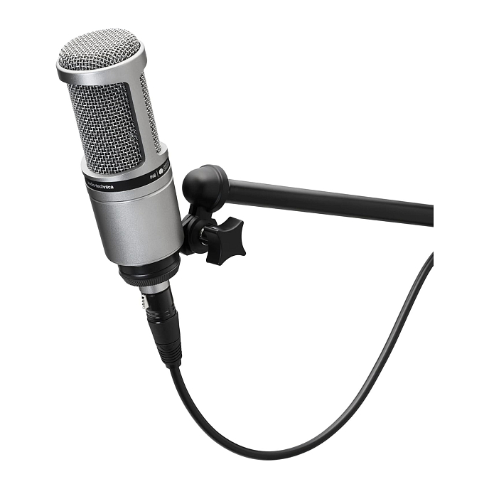 Studio microphone Audio-Technica AT2020 Gun Metal - img.4