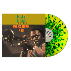 Vinyl Record Miles Davis + 19, Gil Evans – Miles Ahead (Yellow/Green Splatter) LP