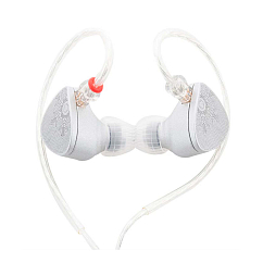 In-ear headphones MoonDrop Aria Snow Edition white