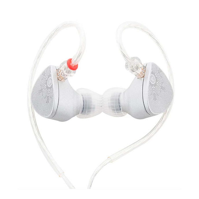 In-ear headphones MoonDrop Aria Snow Edition white - img.1