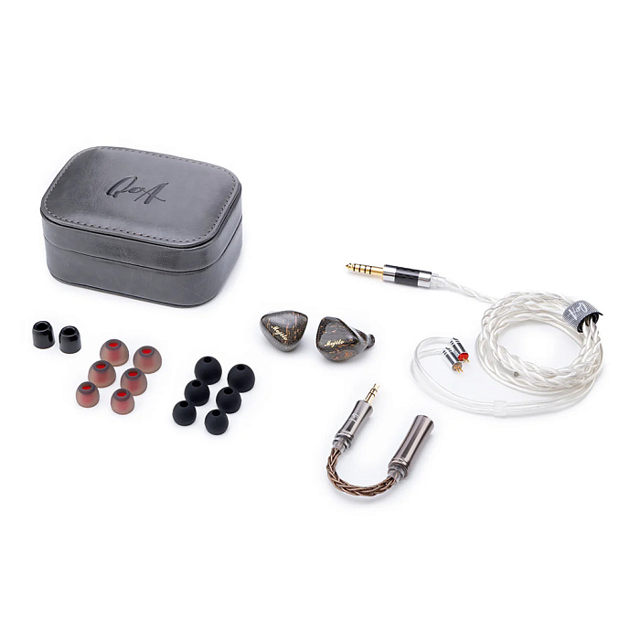 IEMs headphones Queen Of Audio New Mojito Premium Gray - img.2