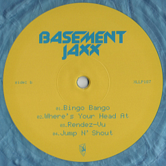 Vinyl Record Basement Jaxx - The Singles (Blue, Yellow) - 2LP
