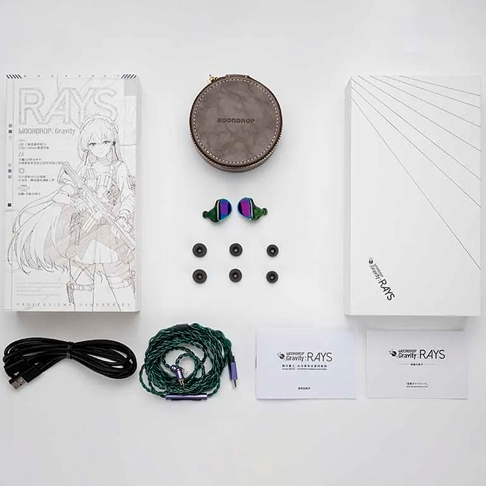 In-ear headphones MoonDrop Rays - img.7