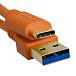 Cable UDG Ultimate Audio Cable USB-C - USB-A Straight 1.5m Orange - img.3