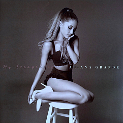 Vinyl Record Ariana Grande - My Everything (Lavender With Blue Marble) LP
